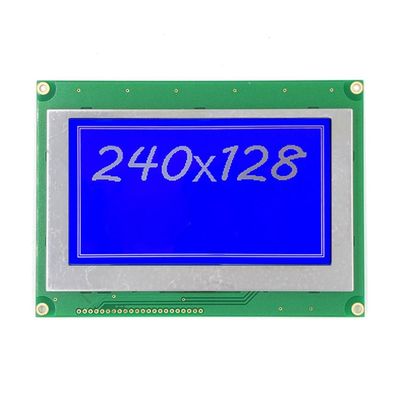 OEM 240 X 128 Resolution COG LCD Display 5.1 Inch Parallel Interface 350 Brightness